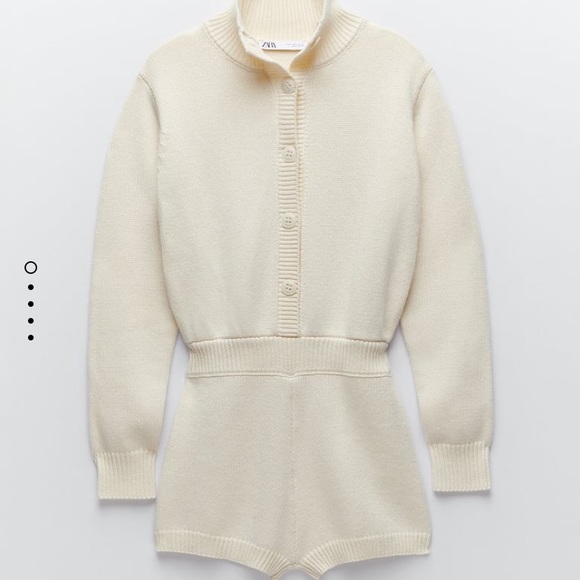 🔥🔥LAST ONE!! 🔥🔥 ZARA NWT Limited Edition Knit Jumpsuit Playsuit - Picture 15 of 16